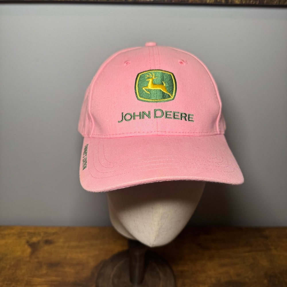 John Deere Pink Owner’s‎ Edition Hat Adjustable Strapback Licensed